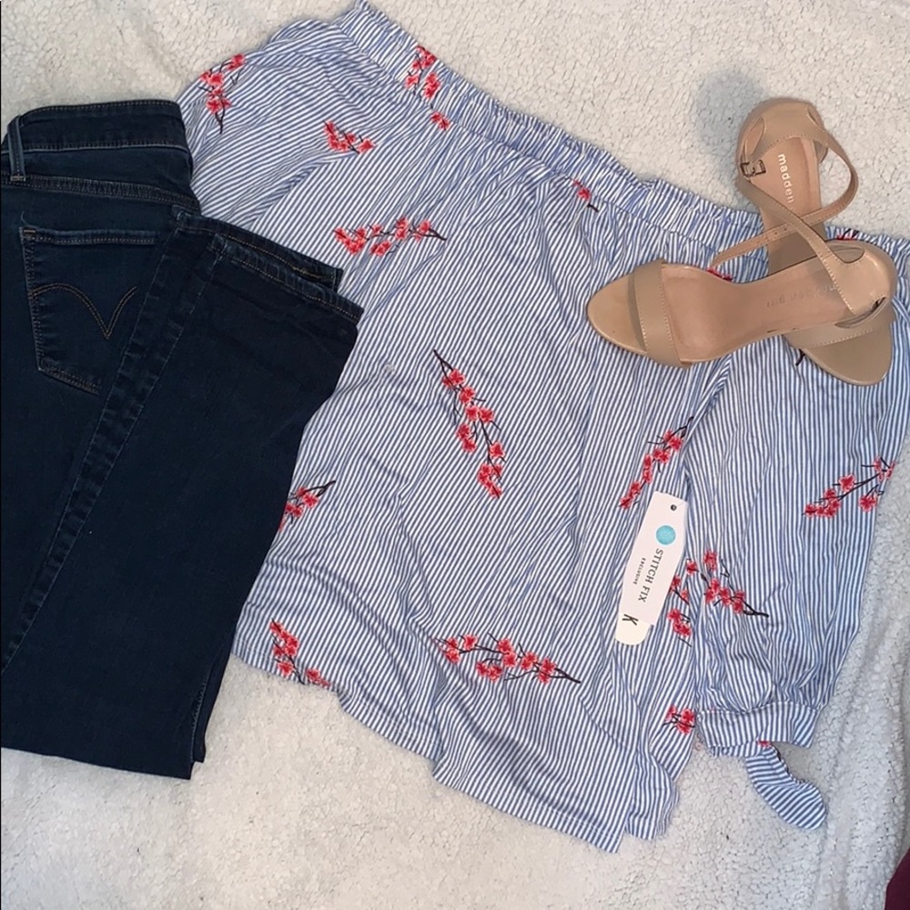 Cute off the shoulder top